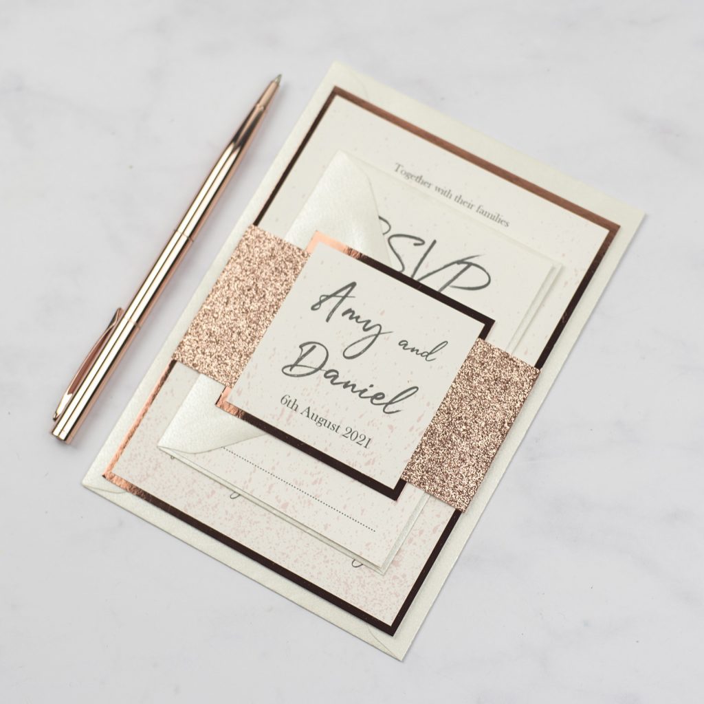 handmade wedding stationery