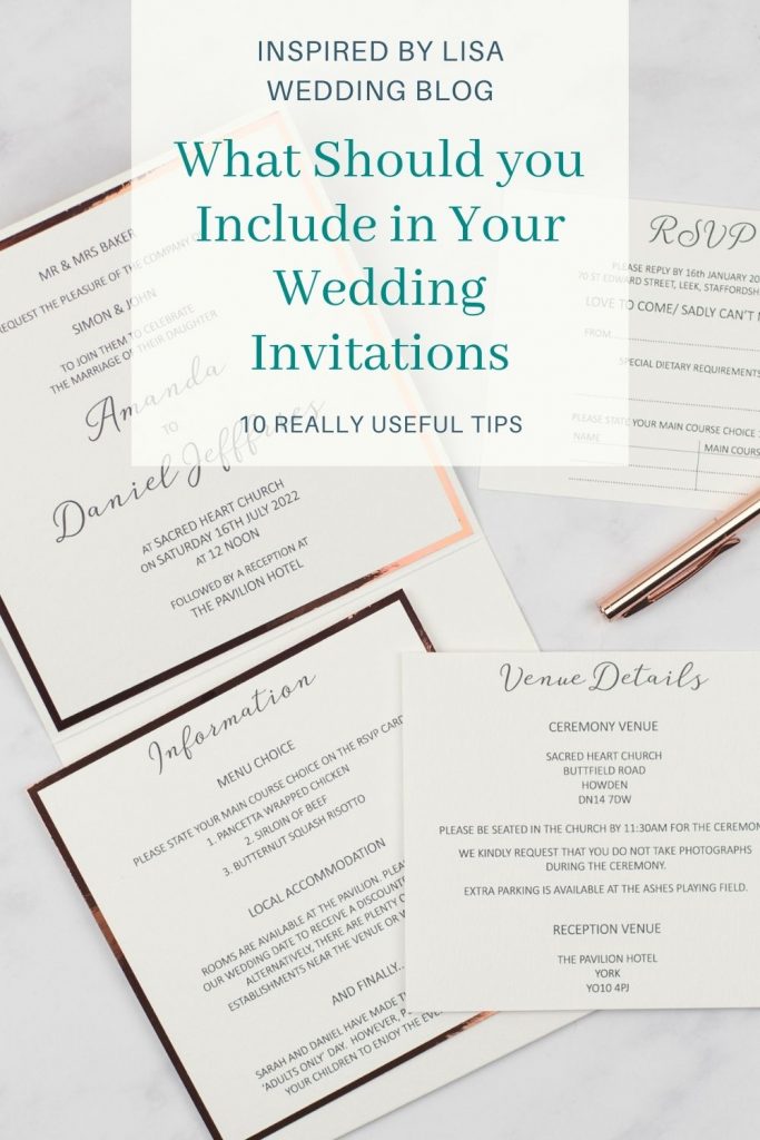 10 really helpful tips on your wedding invitation wording