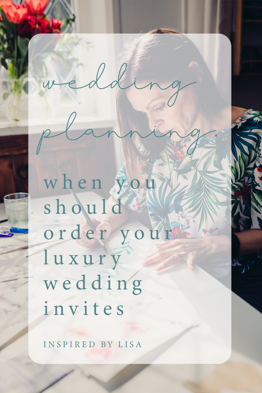 luxury wedding invites info graphic